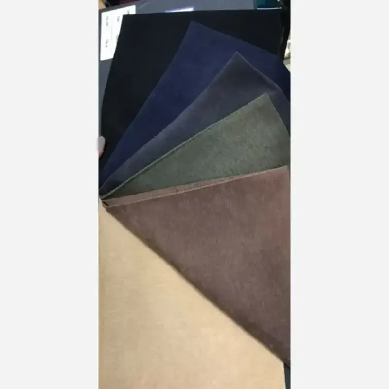 شلوار بگ مخمل کبریتی پاریس لطیف پشت کمر کش قد 105 سانت - تصویر 2