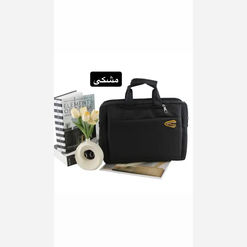 کیف مردانه سه کاره پارچه ای اداری و رسمی - تصویر 5